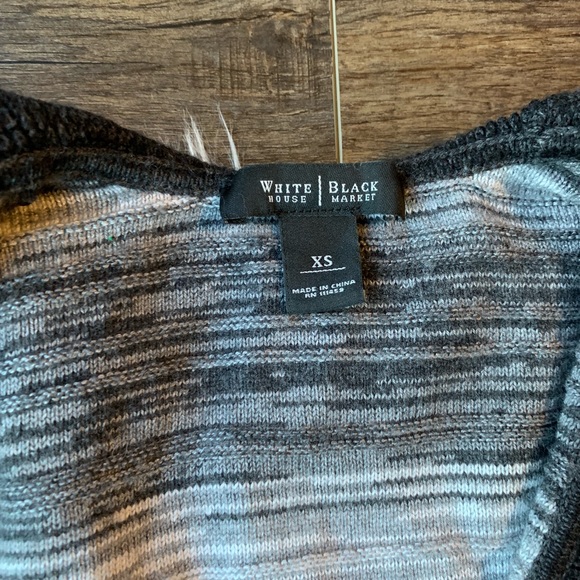 ❤️SOLD WHBM wool ruffle cardigan sweater - Picture 2 of 7